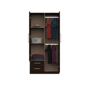 Placard 2 puertas 2 cajones